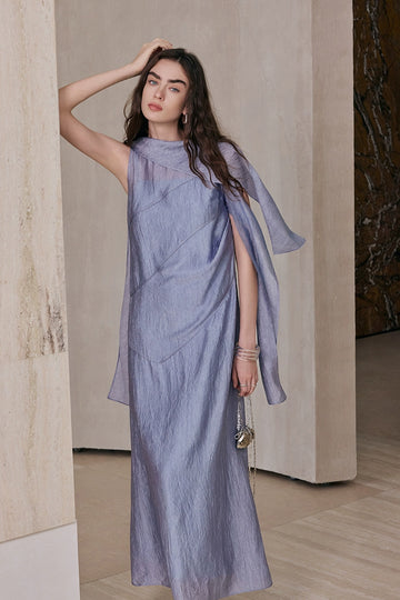 Actate Sleeveless Dress With Ribbons